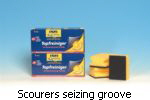 Scourers seizing groove