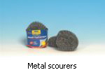 Metal scourers