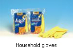 Household gloves